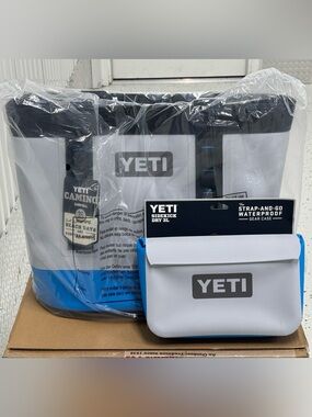 Yeti Camino 35 Fog Gray with Matching 3L | New With Tags